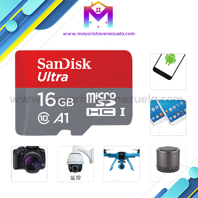 Micro SD Sandik 16GB Precio al Mayor