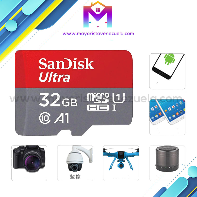 Micro SD Sandik 32GB Precio al Mayor