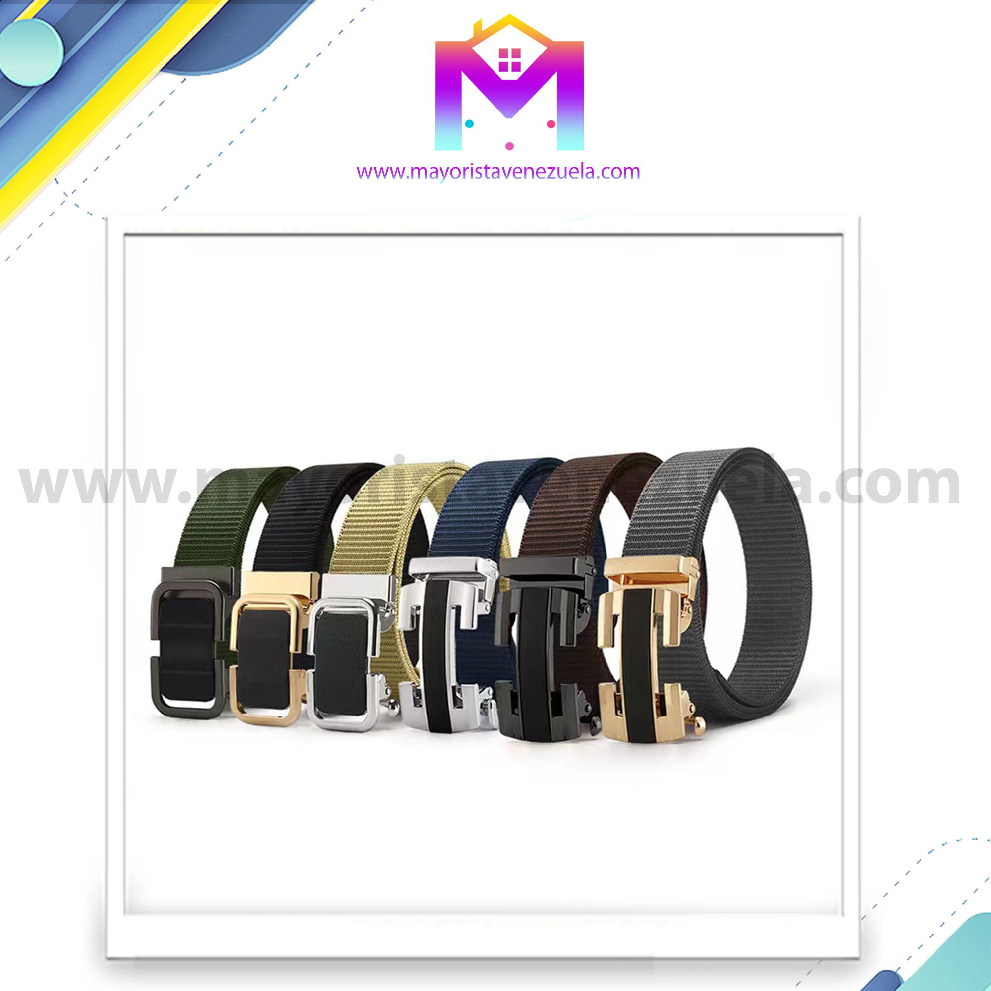 Correa Nylon precio al mayor