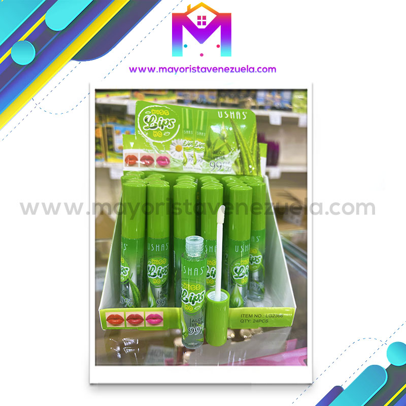 Brillo Kiss Lips Aloeve 23888 Precio al Mayor